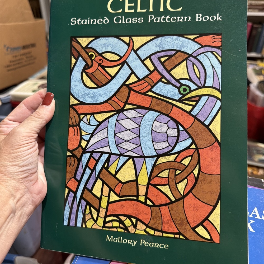 Celtic Stained Glass Pattern Book